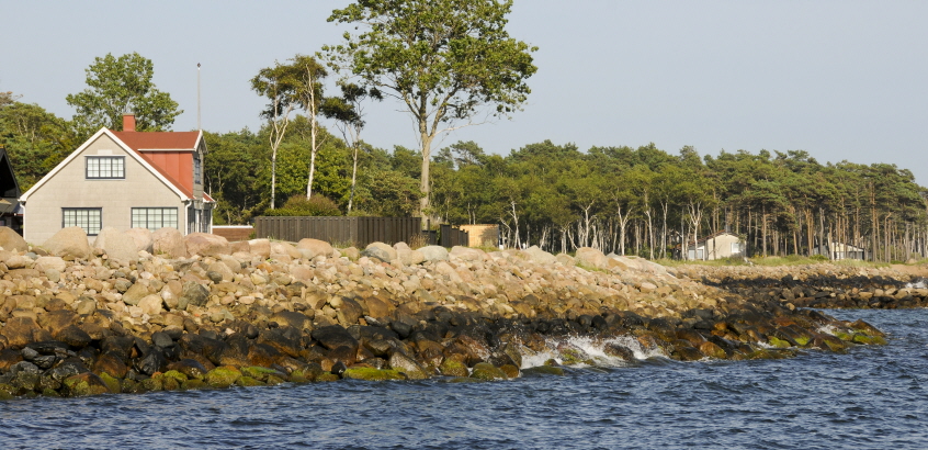 Erosion vid Skånes kust. Löderup 2012.