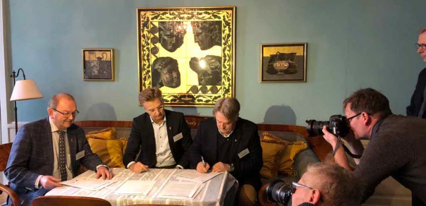 Överenskommelse om Vänerrådet undertecknas av landshövdingar, m fl.