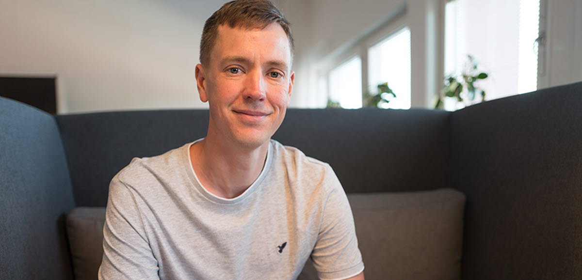 Forskare Mattias Andersson på Statens geotekniska institut. (SGI).